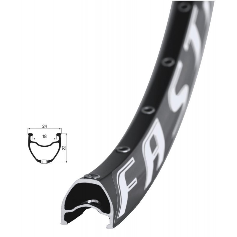 Remerx Fastdisc RMX 7330 28" 36H (622-18) juodas 