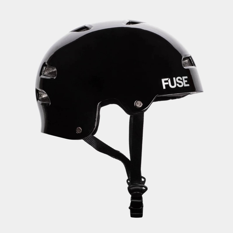 Šalmas Fuse Alpha Glossy Black