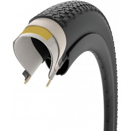 Padanga Pirelli Cinturato Gravel H 622-40/45, TechWALL, 60 TPI SpeedGRIP,  Tubeless ready, Juoda