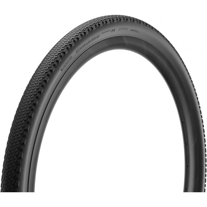 Padanga Pirelli Cinturato Gravel H 622-40/45, TechWALL, 60 TPI SpeedGRIP,  Tubeless ready, Juoda